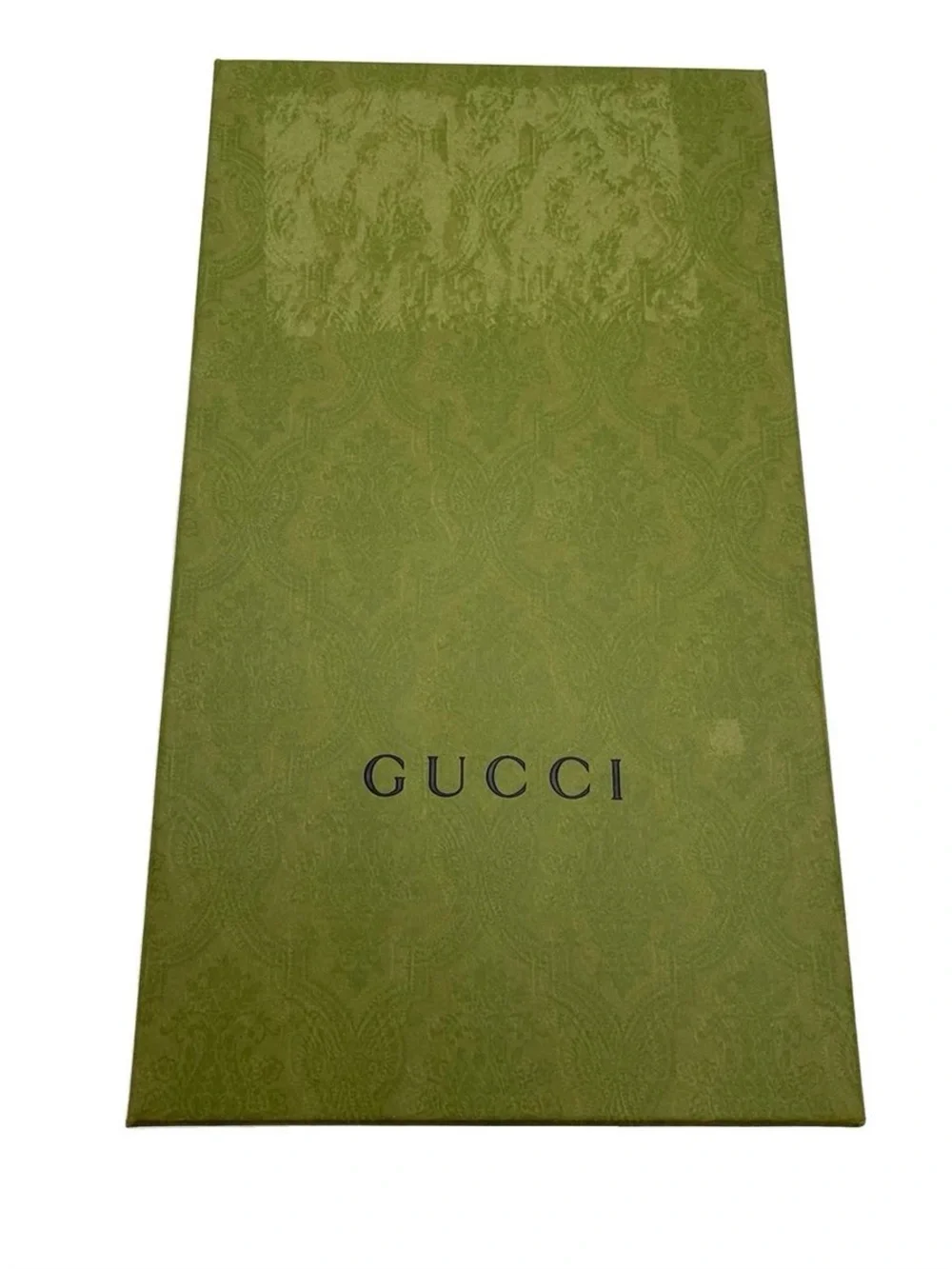 Gucci White Slides with Green and Red Striped Strap